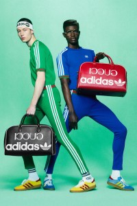 A look from the Adidas x Gucci collection.