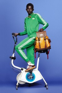 A look from the Adidas x Gucci collection.