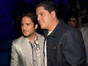 Diego Boneta and guest
