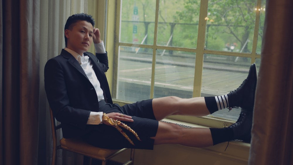 Chef Melissa King wears Thom Browne to the 2022 Met Gala