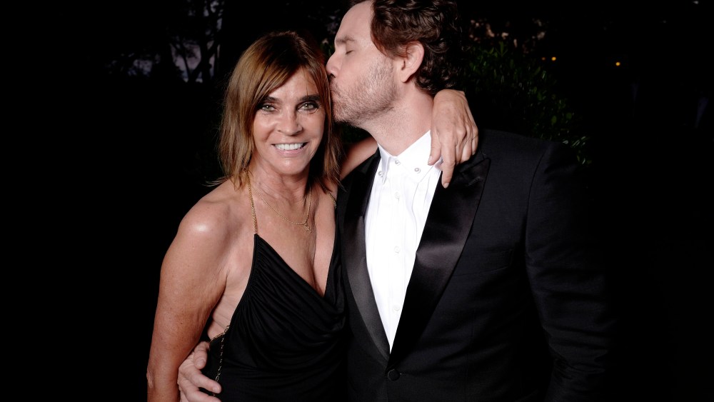 Carine Roitfeld and Edgar Ramirez