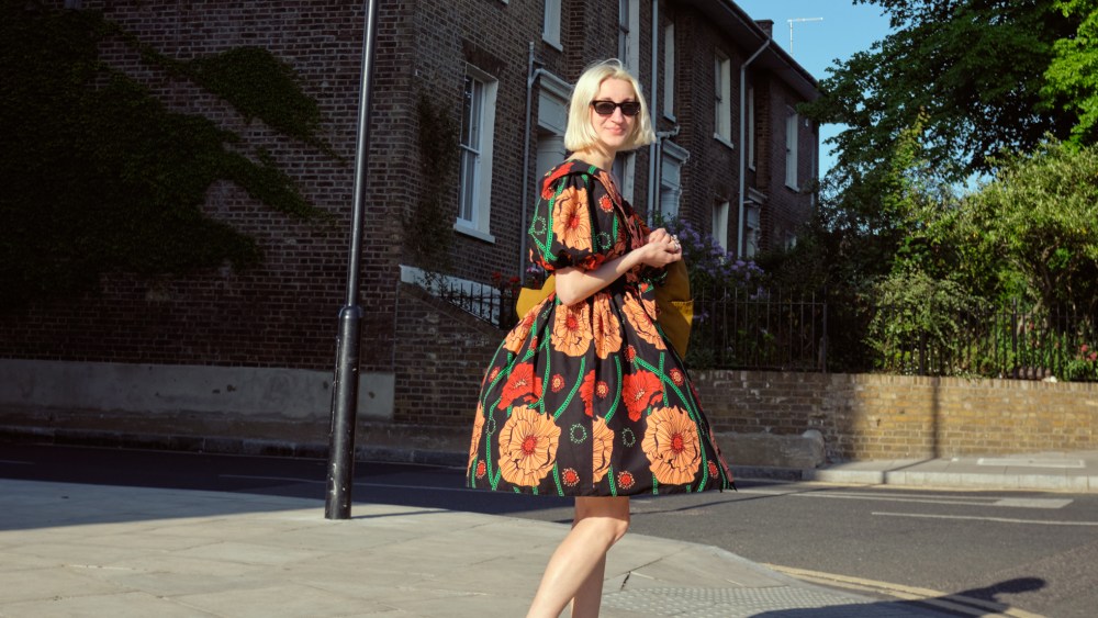 Spring street style in London.