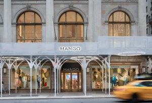 A look at the Mango flagship on Fifth Avenue.