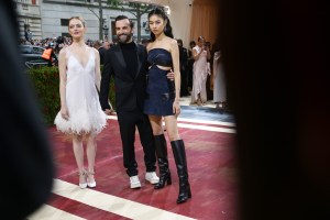 Emma Stone, Nicolas Ghesquière and Jung Hoyeon