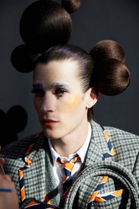 Backstage at Thom Browne RTW Fall 2022