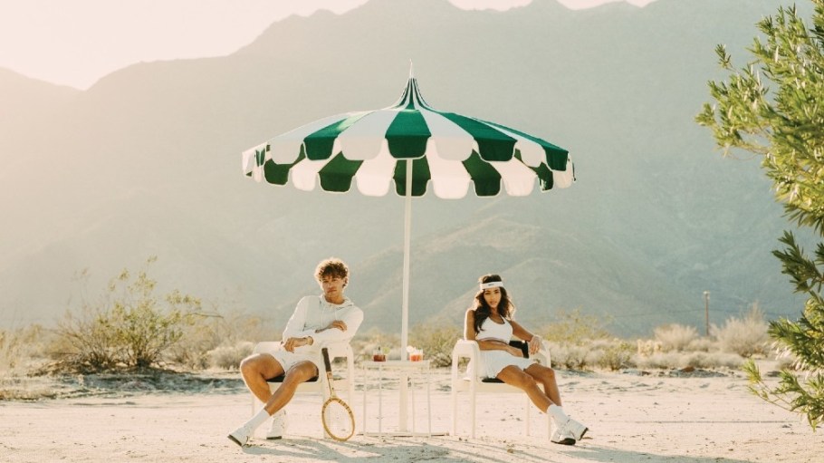 Wilson's tennis-inspired collection includes polos and shorts