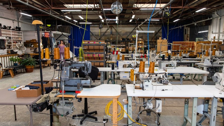 Detroit Denim's headquarters.