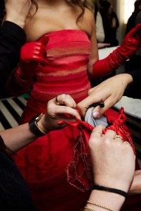 Before the Met Gala at the Mark Hotel