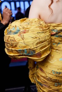 Moschino dress detail at the Mark Hotel.