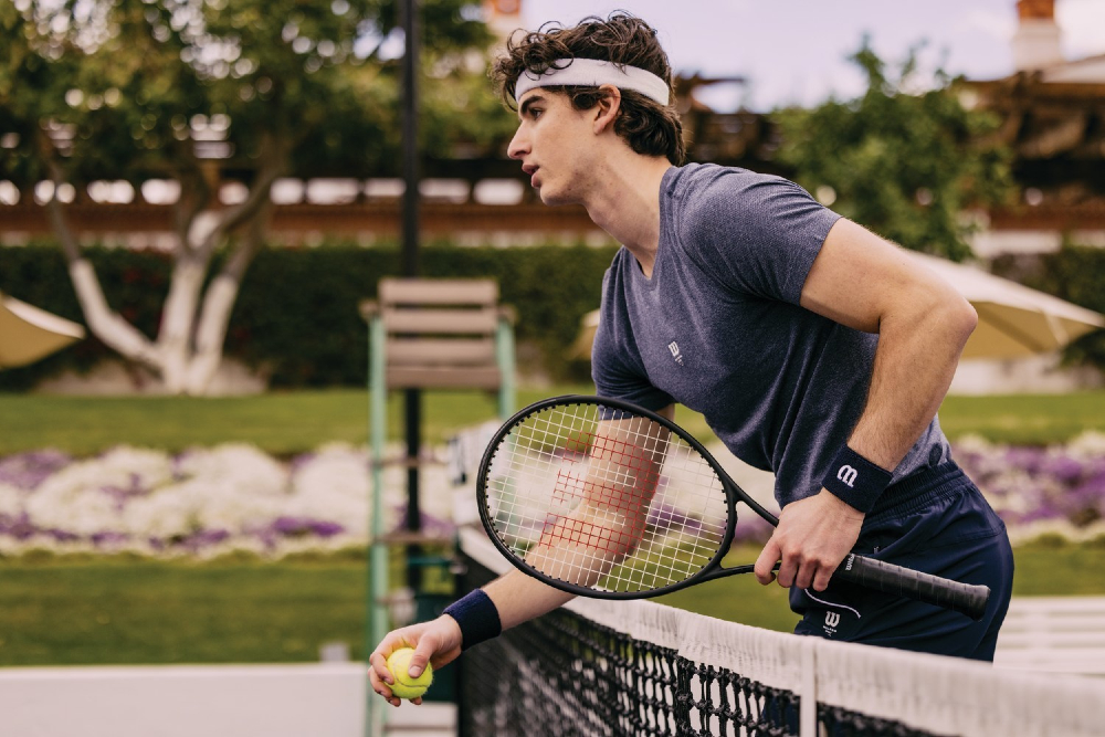 Wilson Sportswear's new tennis apparel collection for men and women