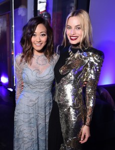 Karen Fukuhara and Margot Robbie