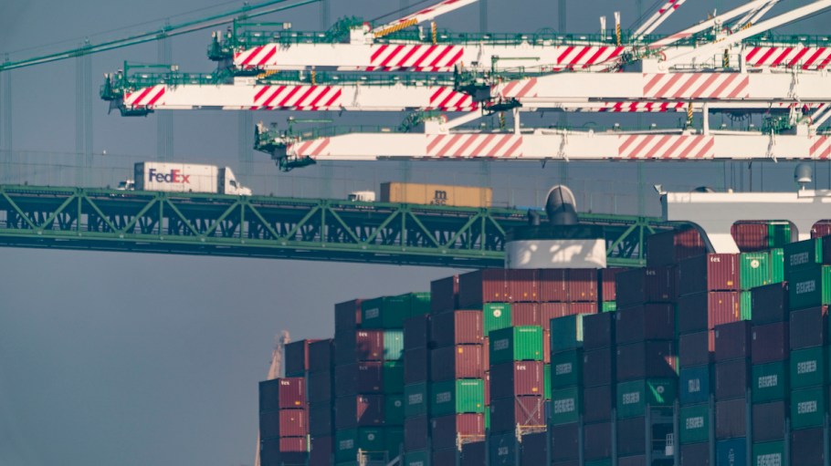 Imports remain high as the busy season nears for U.S. ports and retailers look to gain control of excess inventory levels, NRF says.