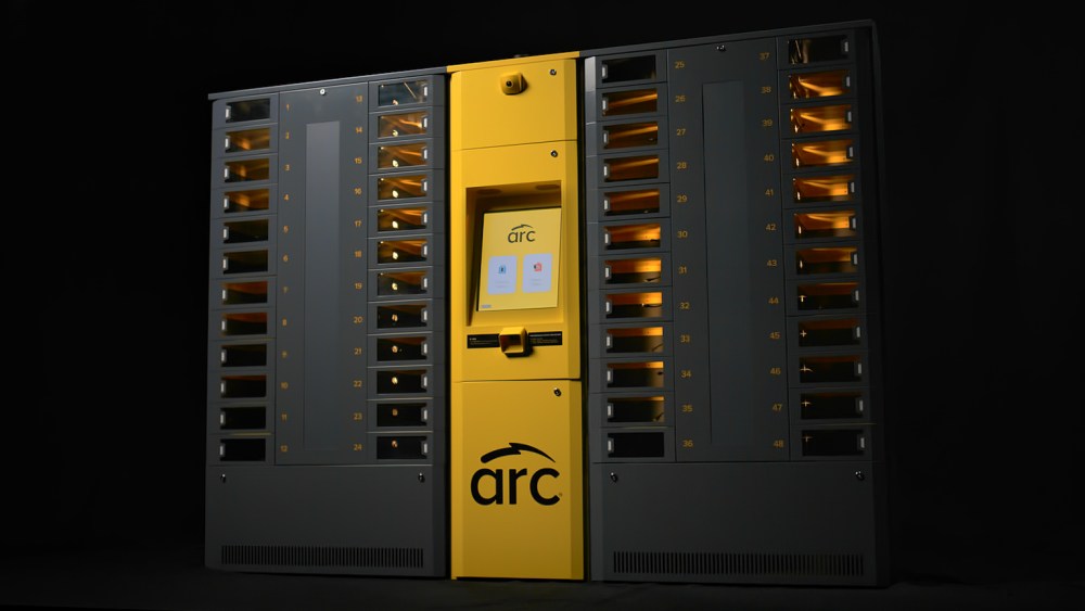 ChargeItSpot's "asset recharge center," called ARC.