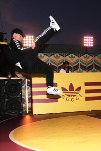 The scene at the Adidas X Gucci Melrose Place Launch Party.