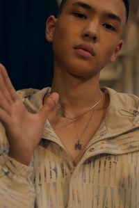 Backstage at Amiri Men’s Spring 2023