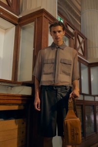 Backstage at Amiri Men’s Spring 2023