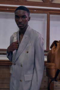 Backstage at Amiri Men’s Spring 2023