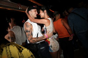 The scene at  the Coach x The Monster party.