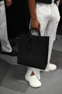 Backstage at Emporio Armani MenÕs Spring 2023