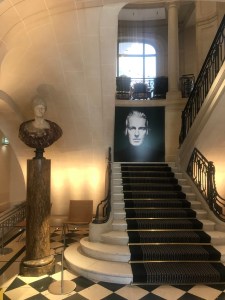 A view of the "Hubert de Givenchy - Collector" exhibition at Christie's Paris.