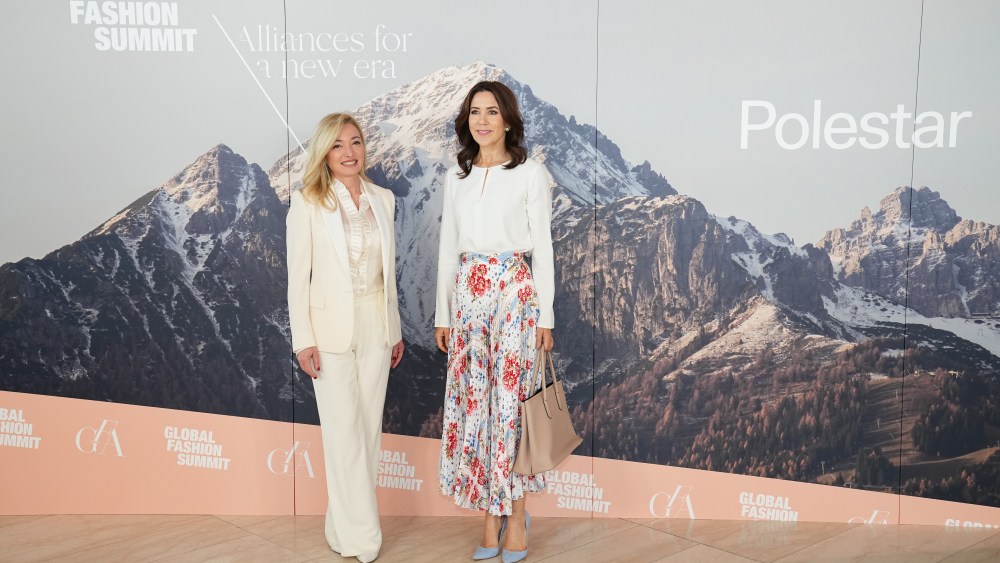 Crown Princess Mary Of Denmark and Federica Marchionni