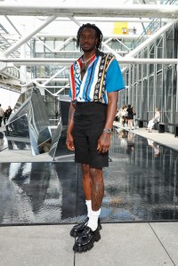 Front row at John Elliott Men's Spring 2023