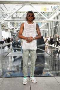 Front row at John Elliott Men's Spring 2023