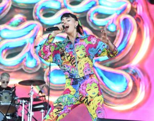 LA Pride 2022: LA Pride in the Park. 12 Jun 2022 Pictured: Rebecca Black. Photo credit: GilbertFlores@Broadimage / MEGA TheMegaAgency.com +1 888 505 6342 (Mega Agency TagID: MEGA867685_043.jpg) [Photo via Mega Agency]