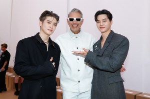 Front Row at Prada Men's Spring 2023