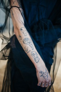 Backstage at Rick Owens Men's Spring 2022