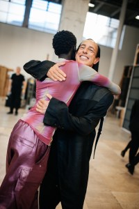 Backstage at Rick Owens Men's Spring 2022