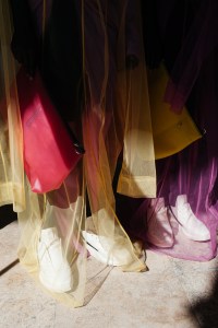 Backstage at Rick Owens Men's Spring 2022