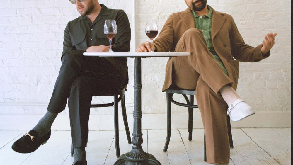 Throwing Fits founders Lawrence Schlossman and James Harris.