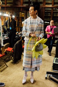 Backstage at Thom Brown Men's Spring 2023