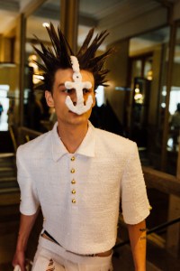 Backstage at Thom Brown Men's Spring 2023
