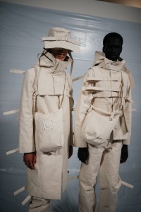 Backstage at Craig Green men's Spring 2023