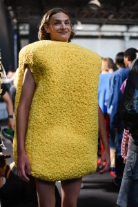 Backstage at JW Anderson Men's Spring 2023