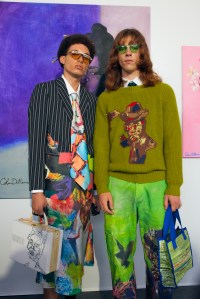 Backstage at Kidsuper Men's Spring 2023