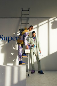 Backstage at Kidsuper Men's Spring 2023