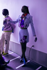 Backstage at Kidsuper Men's Spring 2023