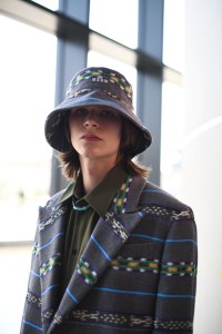 Backstage at MSGM Men's Spring 2023