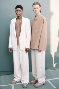 Backstage at Zegna Men's Spring 2023