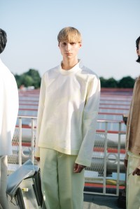 Backstage at Zegna Men's Spring 2023