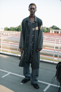 Backstage at Zegna Men's Spring 2023