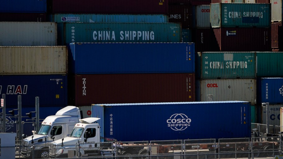 Long-term ocean container freight rates spiked in May