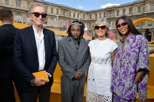 Front Row at Louis Vuitton Men's Spring 2023