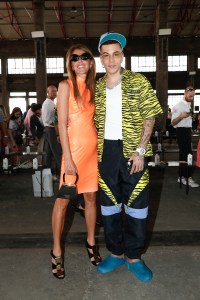 Anna dello Russo e  Sfera Ebbasta