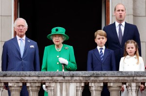 King Charles III while still Prince of Wales last year at the Queen's Platinum Jubilee.