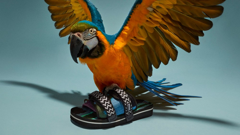 A style from the Missoni x Suicoke capsule collection.