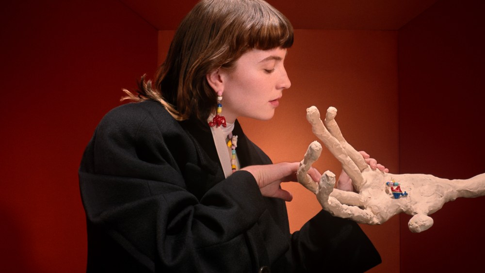 Isadora Bjarkardóttir Barney in the new Miu Miu campaign.